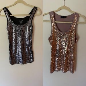 2 Sequence tank tops